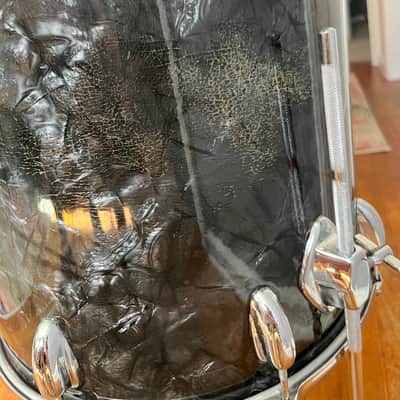 Slingerland Shells 1962 - Black marine pearl image 12