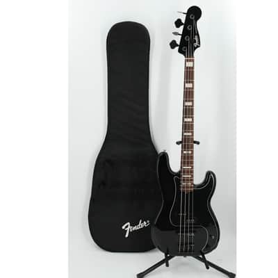 Fender Artist Series Duff McKagan Deluxe Precision Bass with Rosewood Fretboard - Black w/ Fender Gigbag image 2