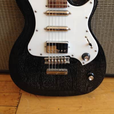 Godin Richmond Belmont Electric Guitar Black Transparent image 4