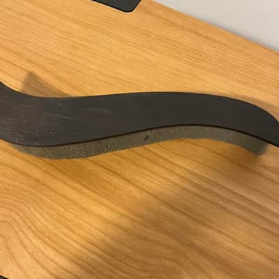 Hofner F-Hole Foam Plug Cover for Hofner Jazzica - Ebony image 1