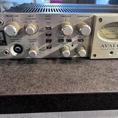 Avalon VT-737sp Tube Channel Strip 2010s - Silver image 2
