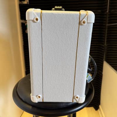 Vox VBM1 Brian May Special Recording Amp 10-Watt 1x6.5" Guitar Combo 2003 - 2005 - White with Brown Diamond Cloth image 4