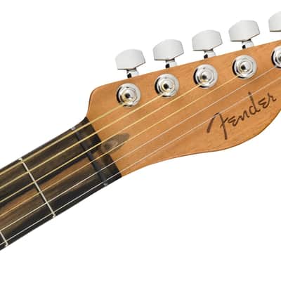 FENDER - American Acoustasonic Telecaster  Ebony Fingerboard  Black - 0972013206 image 6