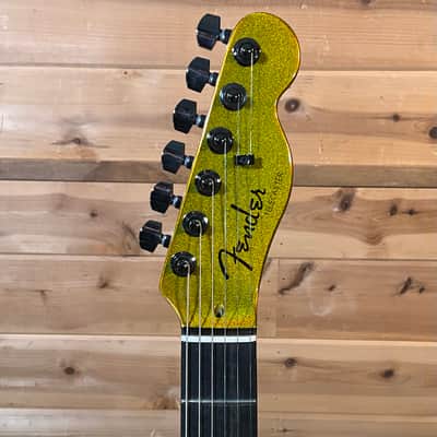 Fender 75th Anniversary American Ultra II Telecaster Electric Guitar - Liquid Gold image 3