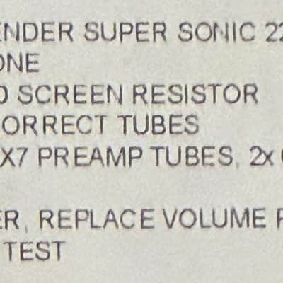 Fender Super-Sonic 22 2-Channel 22-Watt 1x12" Guitar Combo 2010 - Present - Blonde with Weber speaker image 6