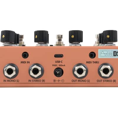 Walrus Audio Qi Etherealizer Stereo Multi-Effects Pedal (Terracotta) [USED] image 4