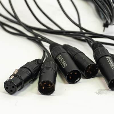 Custom XLR Patchbay – 8 In / 1 Out – Single Panel – Whirlwind Pigtails image 5