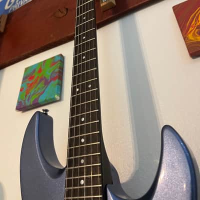 Yamaha RGX112 Super Strat Taiwan - 1988 - Light Blue Metallic w/ Gig Bag image 6