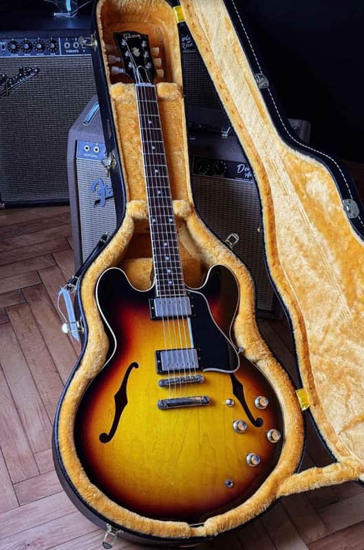 Gibson '61 ES-335 Reissue 2022 - VOS Vintage Burst image 1