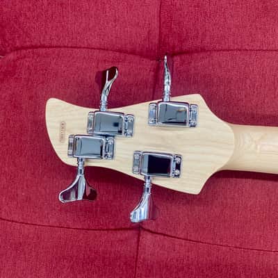 Yamaha TRBX174EW Mango Wood 4-String Electric Bass Guitar - Natural image 12