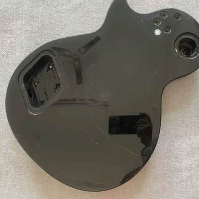Black Single Cut Guitar Basswood Body DIY Project image 5
