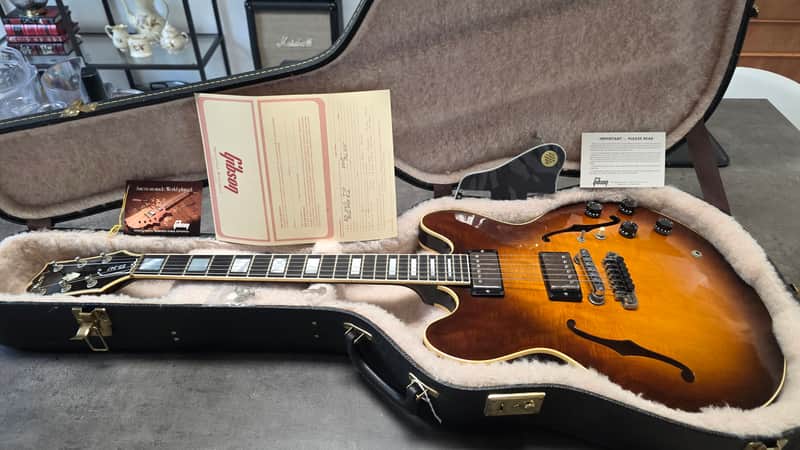 1984 Gibson ES-347 TD ONE OWNER CASE QUEEN TIME CAPSULE Sunburst ES347TD 347TD 335 345 355 Semi-Hollowbody Archtop Vintage 80s 1980's Guitar image 1