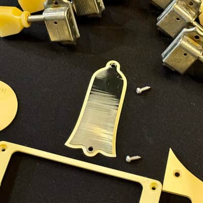 PREMIUM OEM Gibson Custom Shop Historic Rolled Truss Rod Cover Relic Aged image 3