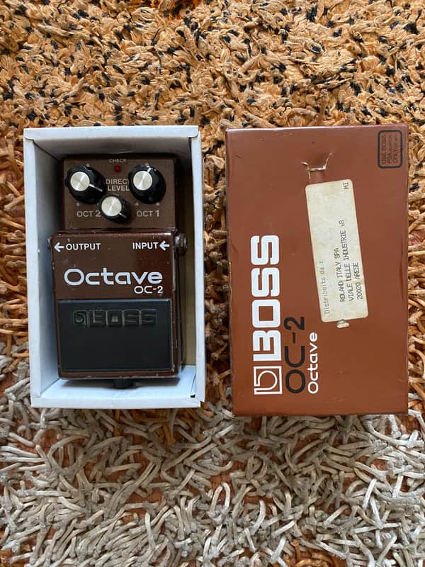 Boss OC-2 Octave (Black Label) 1989 - 1997 - Brown image 1