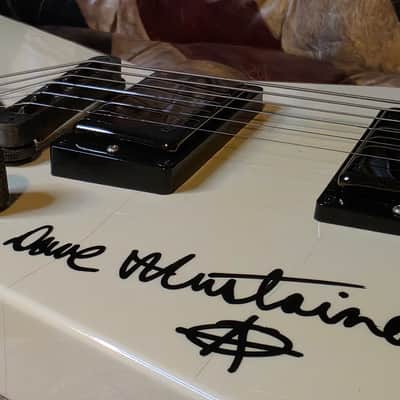 Dave Mustaine's Explorer MEGADETH Artist Owned Stage Played - Dean USA Custom Shop XO Heavy Relic Vintage Aged Signed Korina Neck Guitar image 1