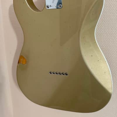 Fender Chris Shiflett Artist Series Signature Telecaster Deluxe 2016 - Present - Shoreline Gold image 3