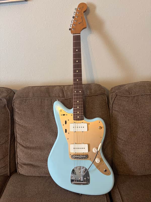 Fender Vintera II '50s Jazzmaster with Rosewood Fretboard 2023 - 2026 - Sonic Blue image 1