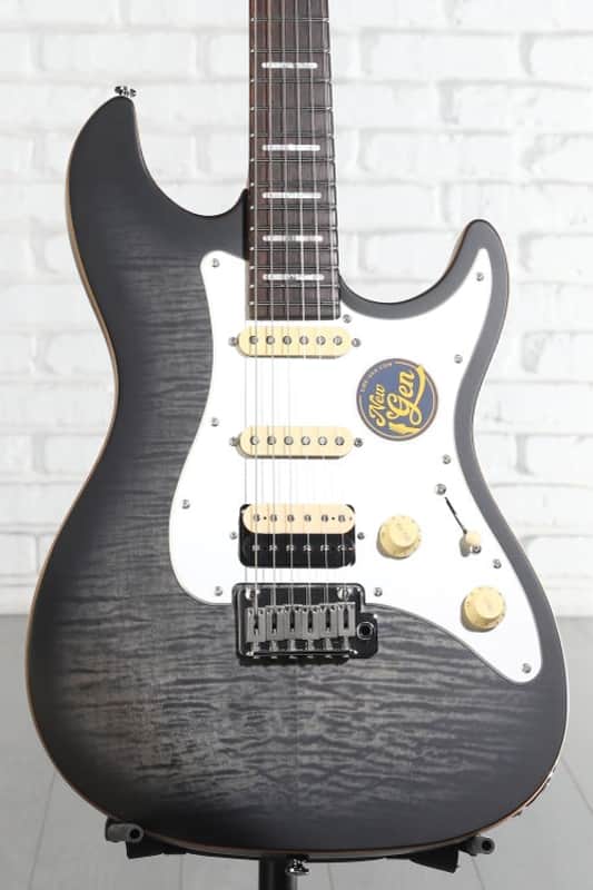 Sire Larry Carlton S7 FM New Gen Electric Guitar - Transparent Black  Rosewood Fingerboard (LCS7FMNGTBKd1) image 1