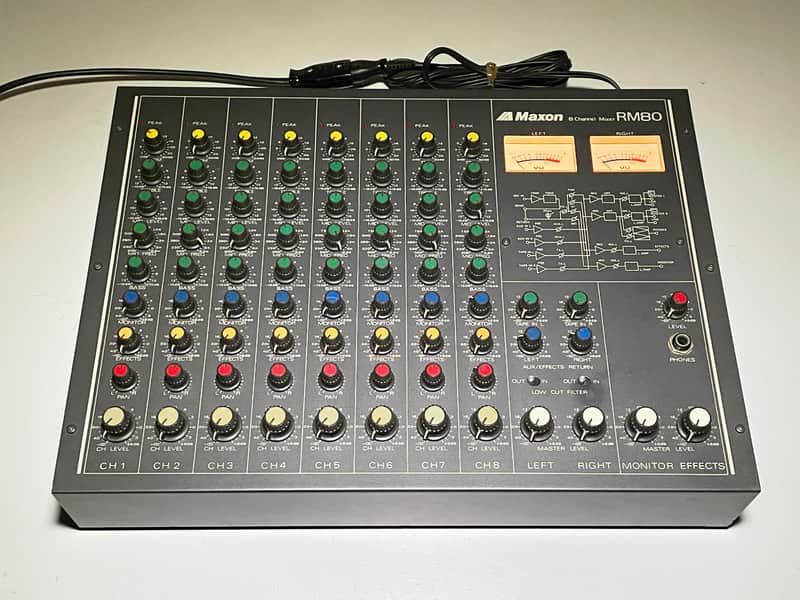 Maxon (Ibanez) RM-80 8-channel Mixer Vintage image 1