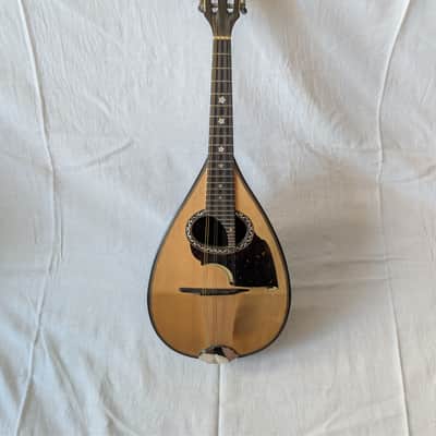 1926 Luigi Embergher Orchestra Model No. 3 — Roman bowlback mandolin, all original. image 2