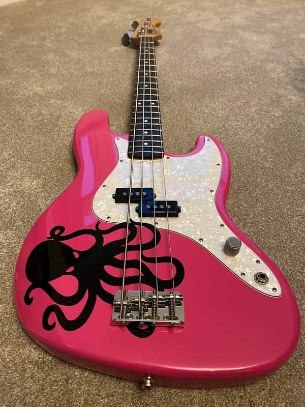 Fender  Mark Hoppus Signature  2001-2003 *HOT PINK* image 1