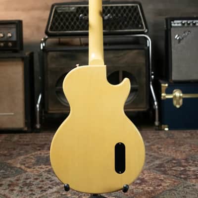 Gibson Custom Shop Left-Handed 57 Les Paul Junior VOS - TV Yellow with Hardshell Case - Demo image 9