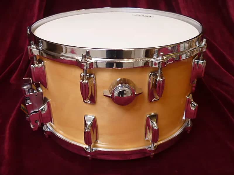 Tama "Split Lug" Superstar Artwood Mastercraft Birch 8x14" Snare Drum 1980 - 1982 image 3