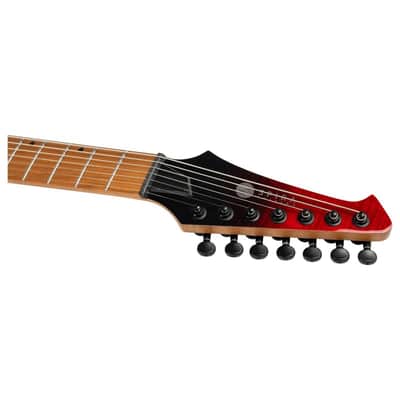 Spira S-457 TRD Double Cutaway Roasted Poplar Flamed Maple Top Canadian Roasted Maple Neck 6-String Electric Guitar image 11