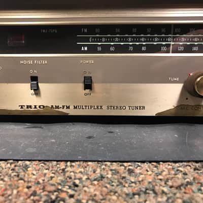 Trio Multiplex Pre-Kenwood AM FM Multiplex Stereo Tuner (12 Tube unit) EX 3D Sound 60s image 5