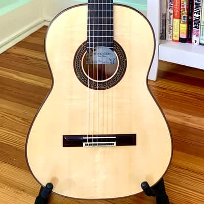2025 Stephen Eden Classical/Flamenco Guitar, Santos Hernandez Model image 3