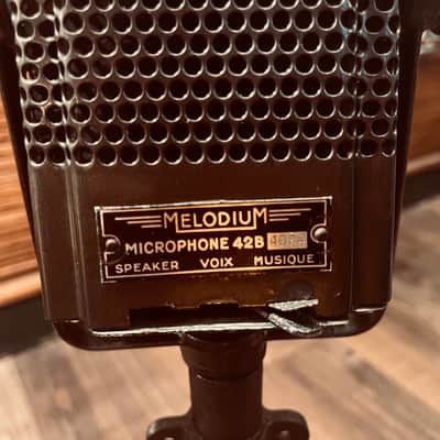 Melodium 42B Ribbon Microphone (1960s?) image 6