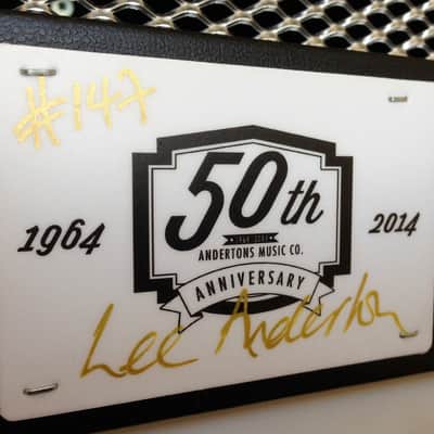 Marshall JTM145 CS Limited Edition Andertons 50th Anniversary 1 Watt Tube Head + matching Cabinet image 19