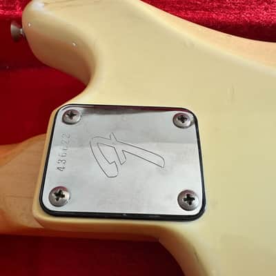 Fender Mustang 1973 USA olympic white DiMarzio PUs image 9