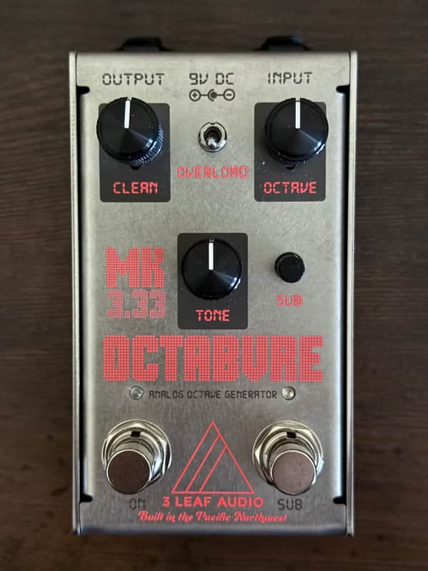 3Leaf Audio Octabvre MK3.33 Rocket Red image 1