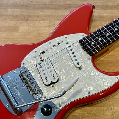 Fender Kurt Cobain Jag-Stang 2021 - Fiesta Red + Gigbag image 2