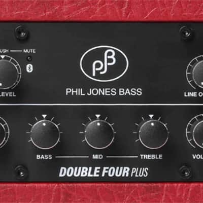 Phil Jones Bass Double 4 Plus (BG-80) Pro Mini Practice Bass Amp Red image 7