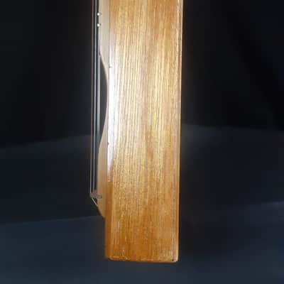 The J. Folks Mountain Dulcimer 4-String Trapezoid Solid Woods 1980s-1990s image 12