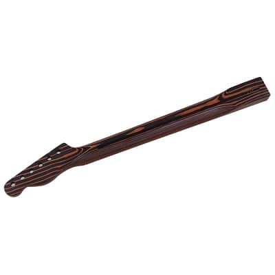 21-Fret Zebra wood Guitar Neck for Tele image 3