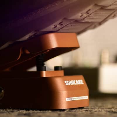 SONICAKE Passive Volume & Expression EXP Pedal, Mini Guitar Volume Pedal - Vexpress image 7