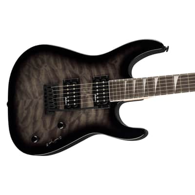 Jackson JS Series JS20 DKQ 2PT Transparent Black Burst - Electric Guitar image 4