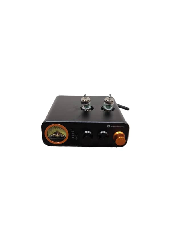 Fosi Audio MC331 - Tube Preamplifier - Black/Orange - Like New w/ Original Box, Manuals & Power Supply image 1