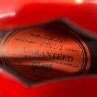 Gibson ES-335 Dot Memphis 2013 - Satin Red W/ Gibson Case image 19