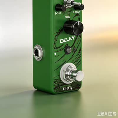 Immagine CLEFLY LEF-314 Guitar Delay Pedal Analog Delay Guitar Effect Pedal Switching, Fully Vintage Delay True Bypass--Shipped from Irvine Warehouse in California by USPS - 4