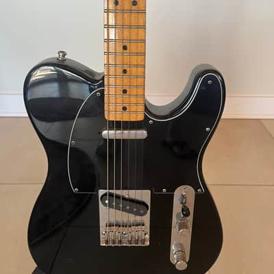 Fender Telecaster with Maple Fretboard 1980 - 1982 - Black image 1