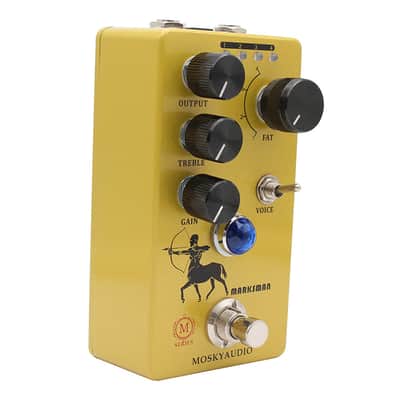 Overdrive/Preamp/Booster Guitar Effect Pedal 4 Clipping Mode Switch image 2