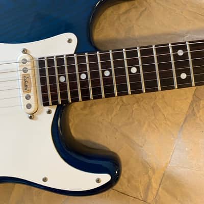 Rockoon Schaller Strat type electric guitar 1987 - Transparent Blue, Kawai made in Japan Very Good Condition with Gigbag image 7