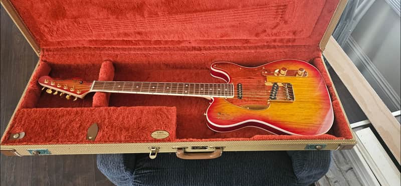 Trading in*** last chance. 1993 Leo Fender Commemorative G&L Guitars 1993 - Cherry Burst image 1