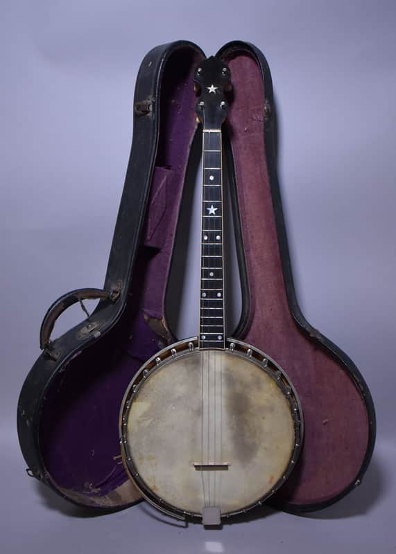 1919 Vega Style M 4-String Tenor Banjo w/OHSC image 1
