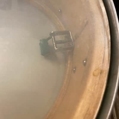 Slingerland - 1930s, 6.5x14" Gene Krupa No. 111, Radio King Snare Drum. White Marine Pearl image 18