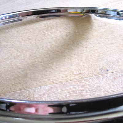16" 8-Lug Triple-Flanged Hoop Rim Chrome Heavy-Duty (USED) image 2